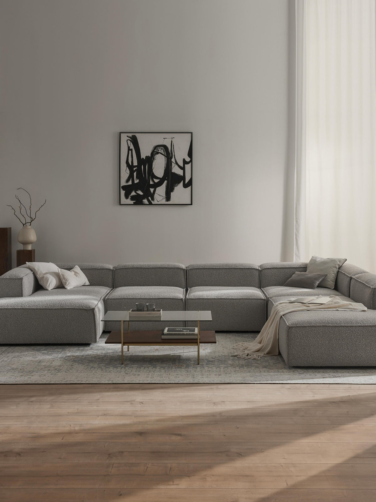 Lenmoor Modular XL Bouclé Sofa