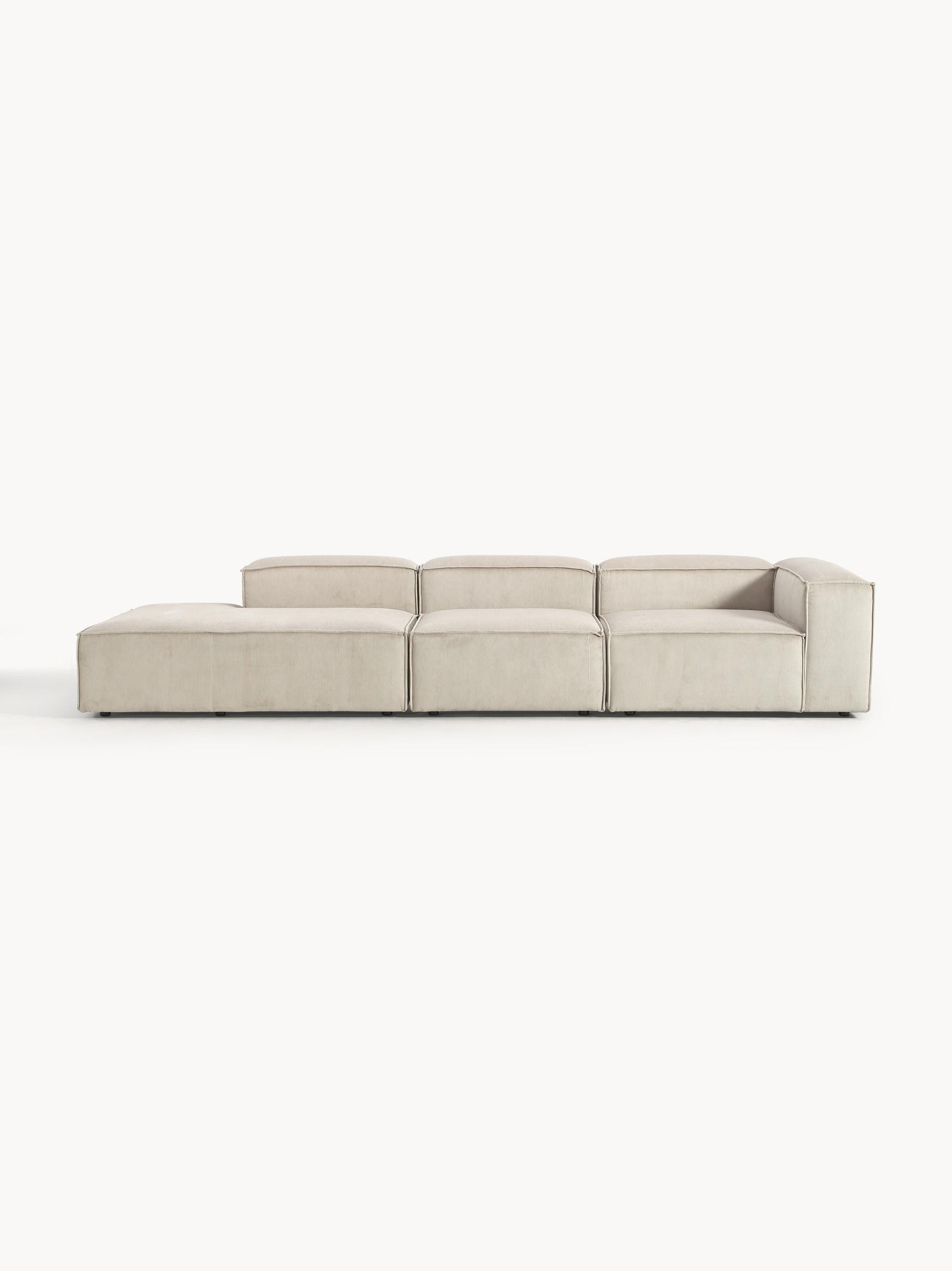 Lenmoor Modular XL Corduroy Ottoman