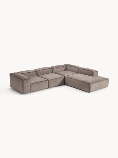 Lenmoor Modular XL Corner Sofa (4-Seater) in Corduroy