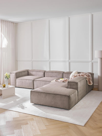 Lenmoor Modular XL Corner Sofa (4-Seater) in Corduroy