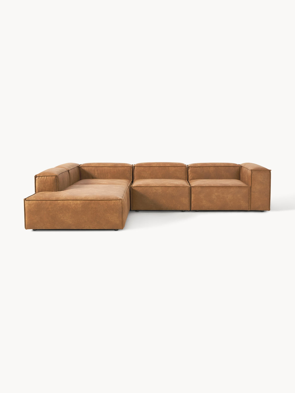 Lenmoor Modular XL Leather Corner Sofa (4-Seater)