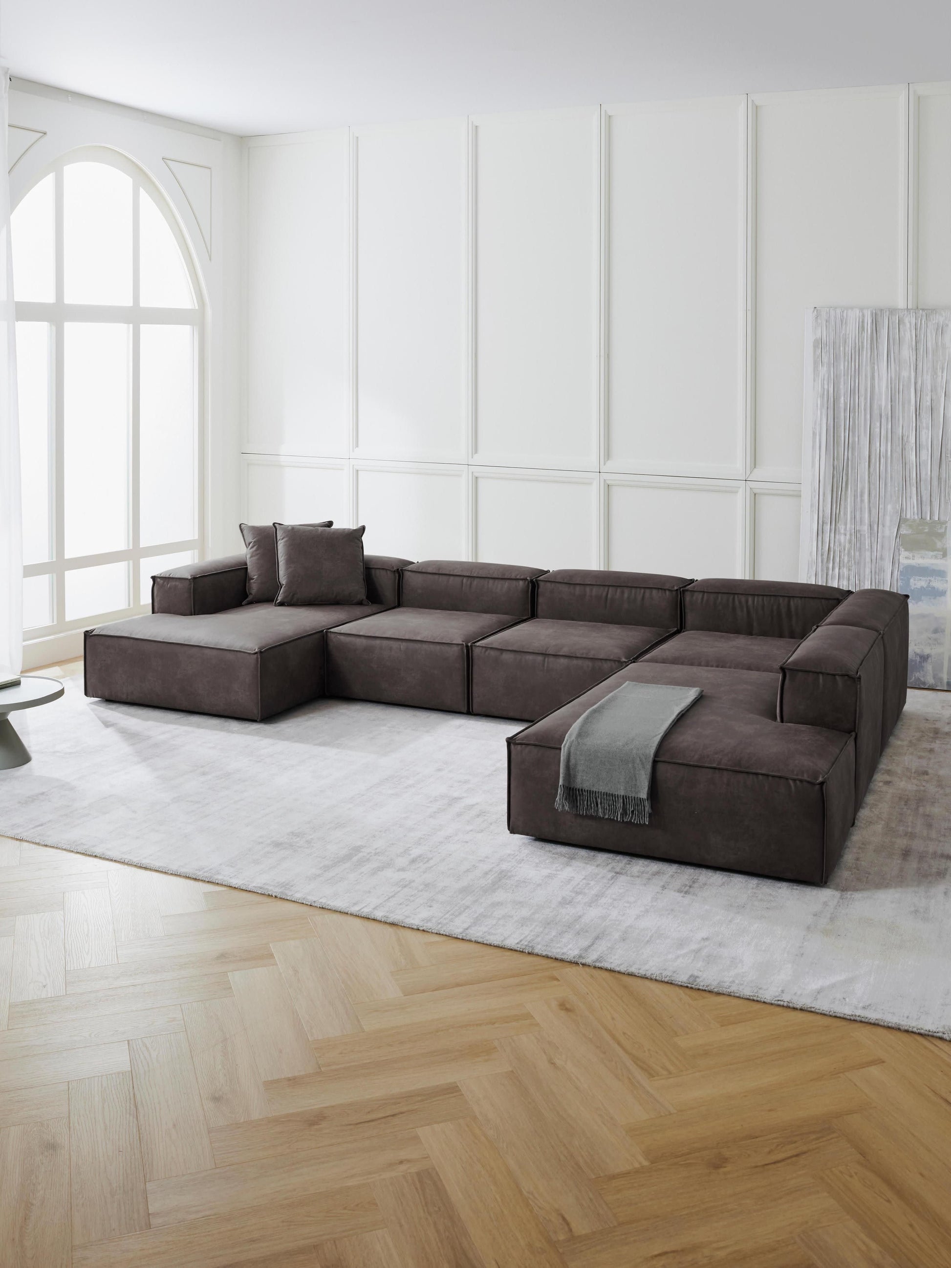 Lenmoor Modular XL Leather Sofa