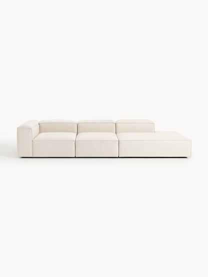 Lenmoor Modular XL Ottoman in Linen Blend