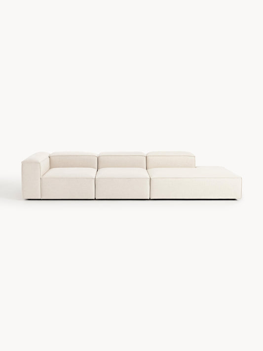 Lenmoor Modular XL Ottoman in Linen Blend