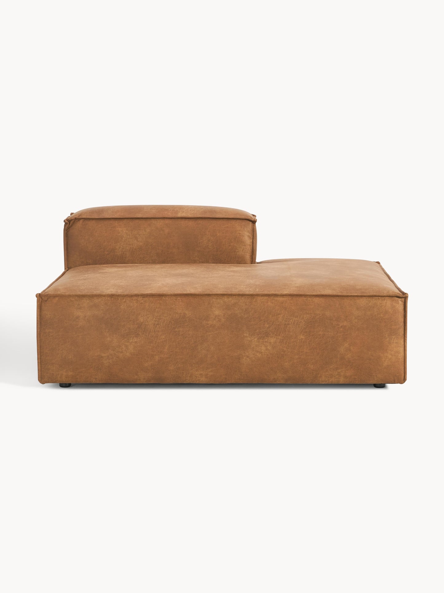 Lenmoor Ottoman Module in Leather