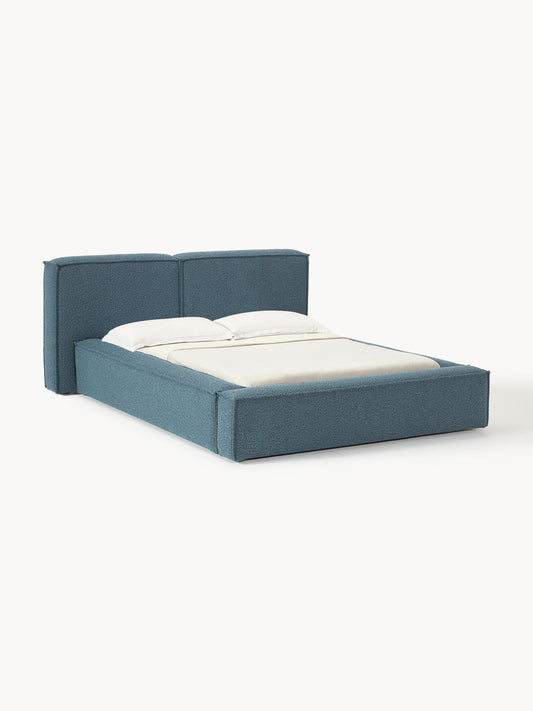 Lenmoor Upholstered Bed in Bouclé