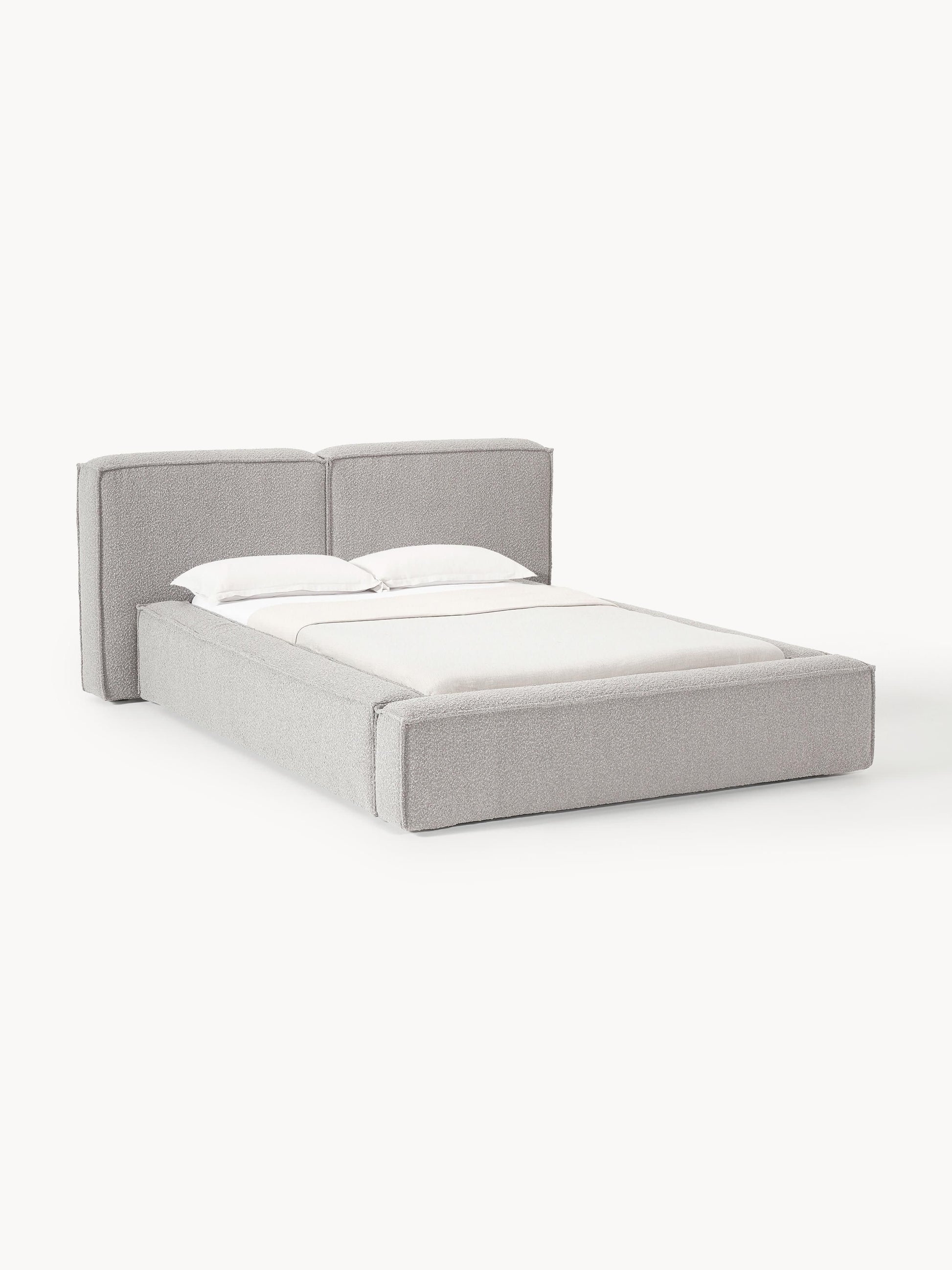 Lenmoor Upholstered Bed in Bouclé