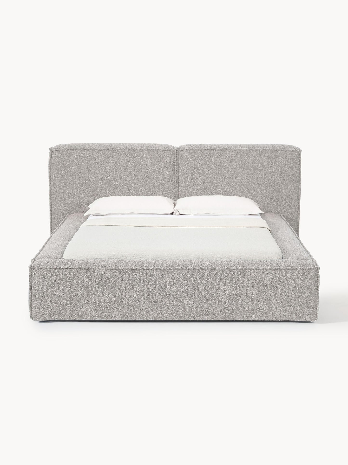 Lenmoor Upholstered Bed in Bouclé