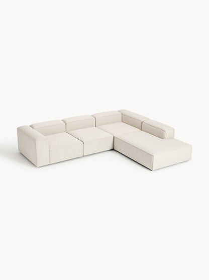 Lenmoor XL Modular Corner Sofa (4-Seater) in Linen Blend