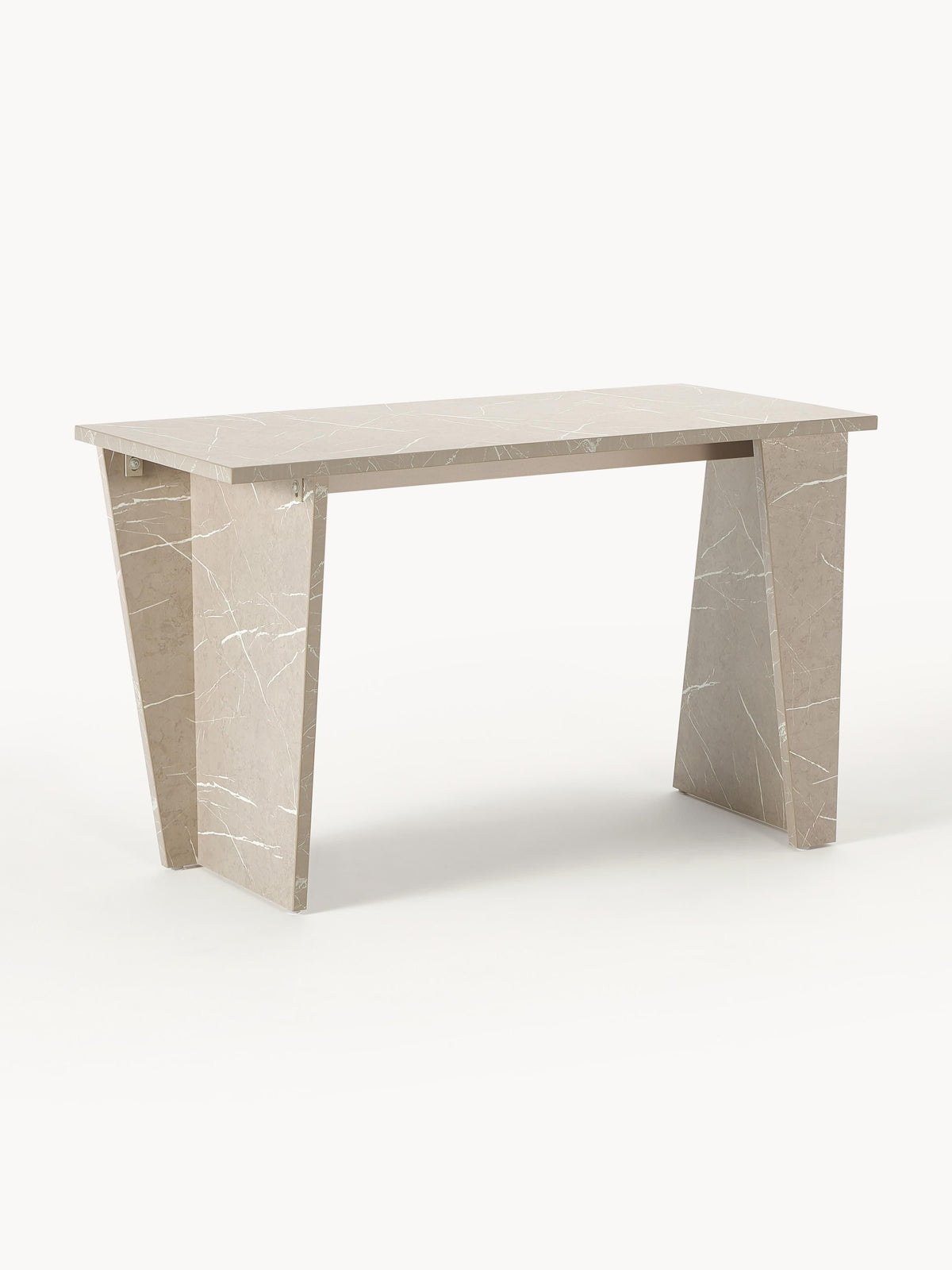 Liandro Desk in Travertine Look