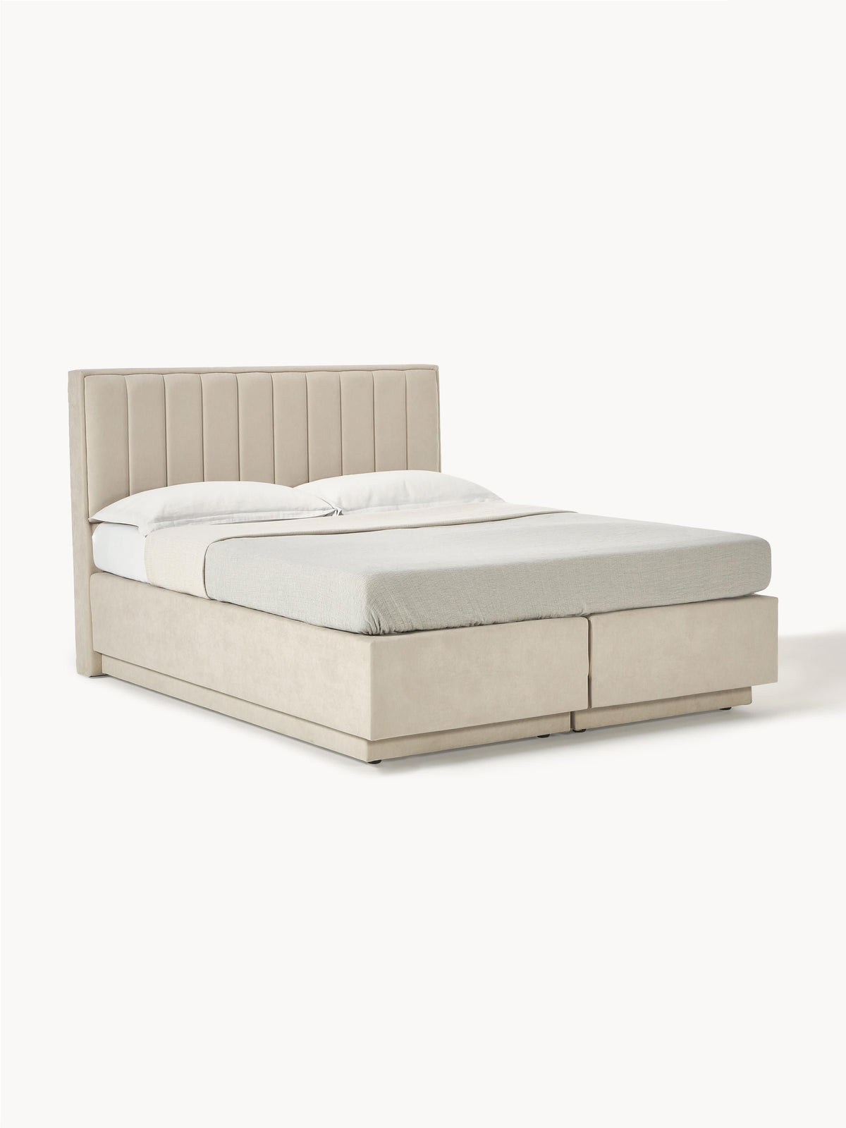 Livonta Box Spring Bed with Storage