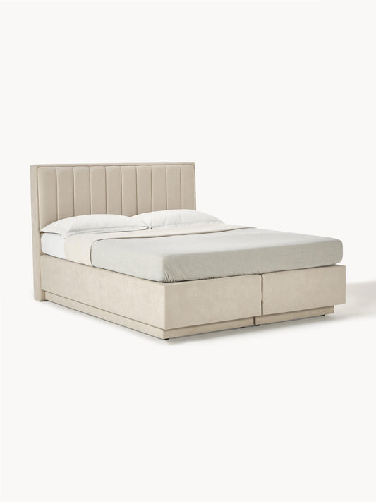 Livonta Box Spring Bed with Storage