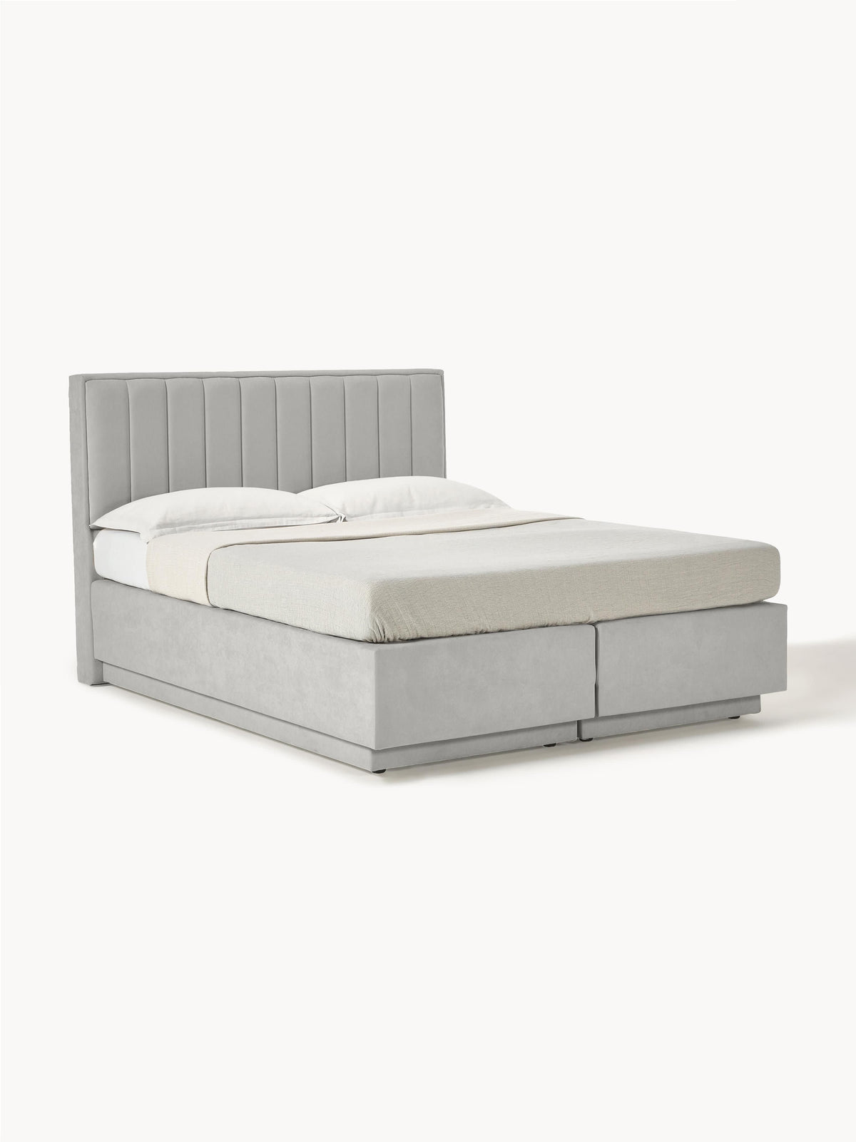Livonta Box Spring Bed with Storage