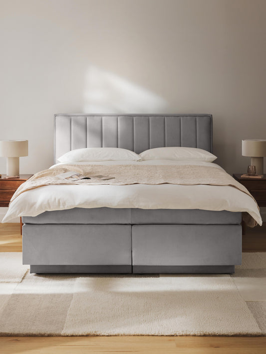 Livonta Box Spring Bed with Storage