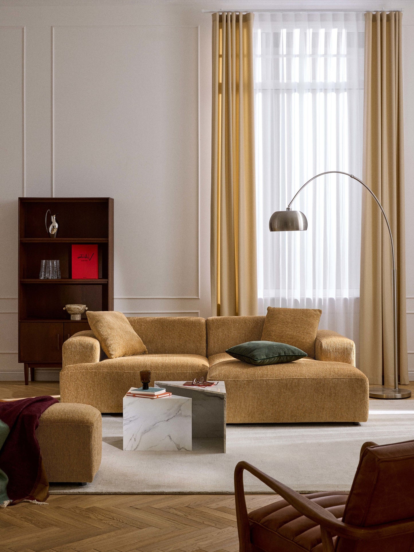 Melvara 3-Seater Corner Sofa