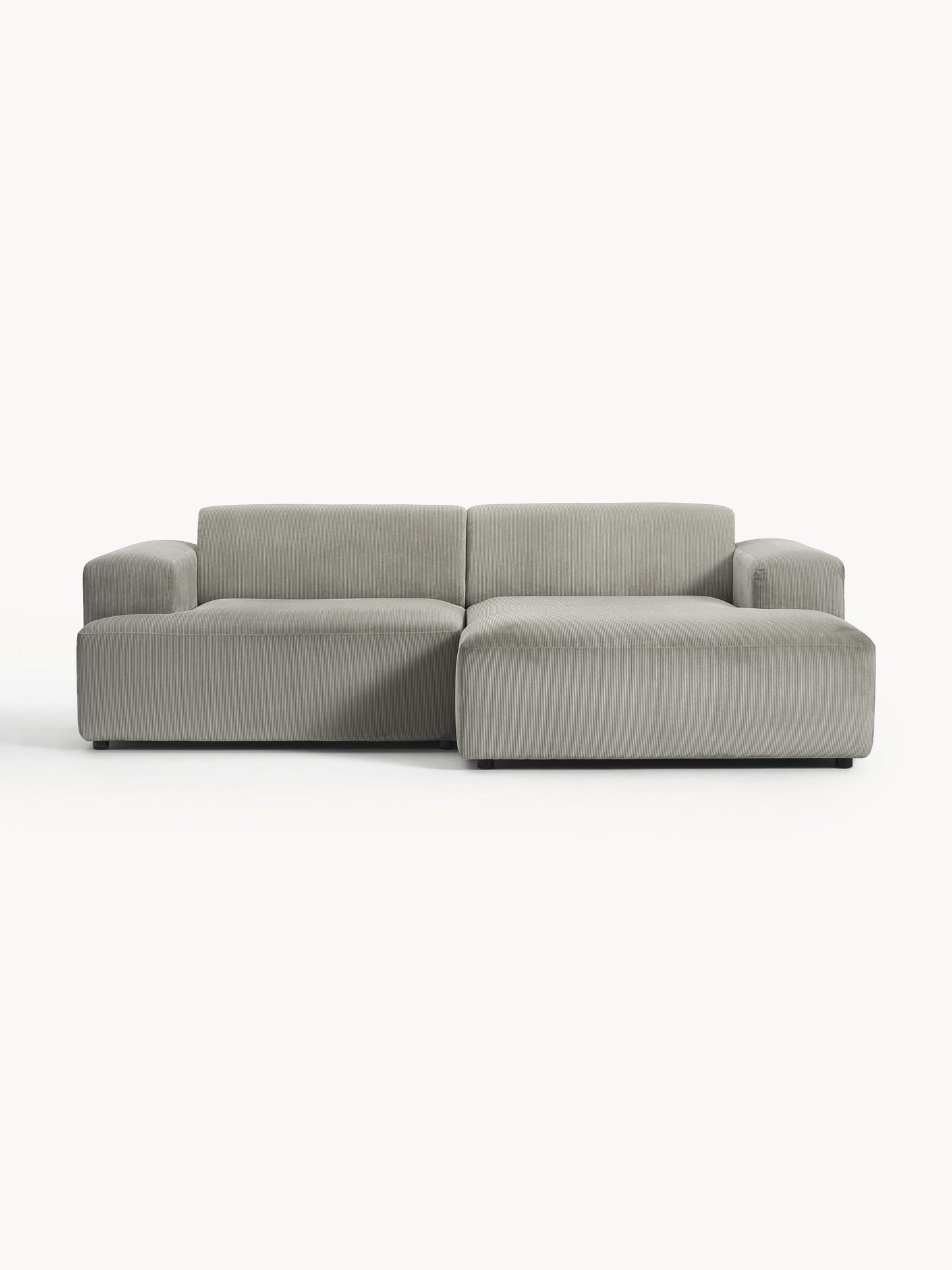 Melvara Corduroy Corner Sofa (3-Seater)