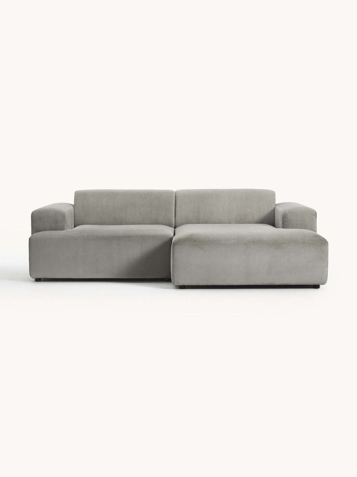 Melvara Corduroy Corner Sofa (3-Seater)