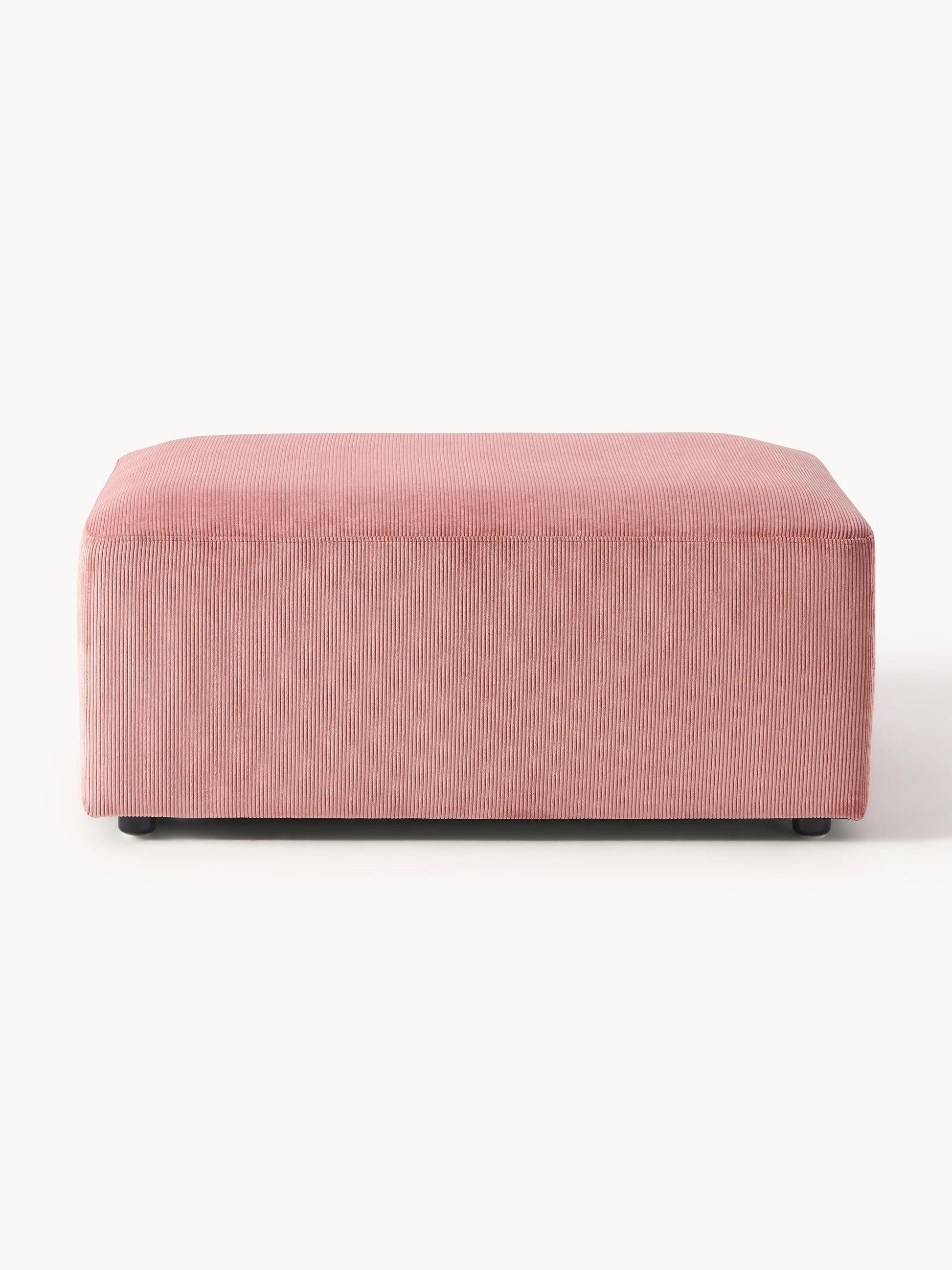 Melvara Stool in Corduroy, W 99 x D 72 cm