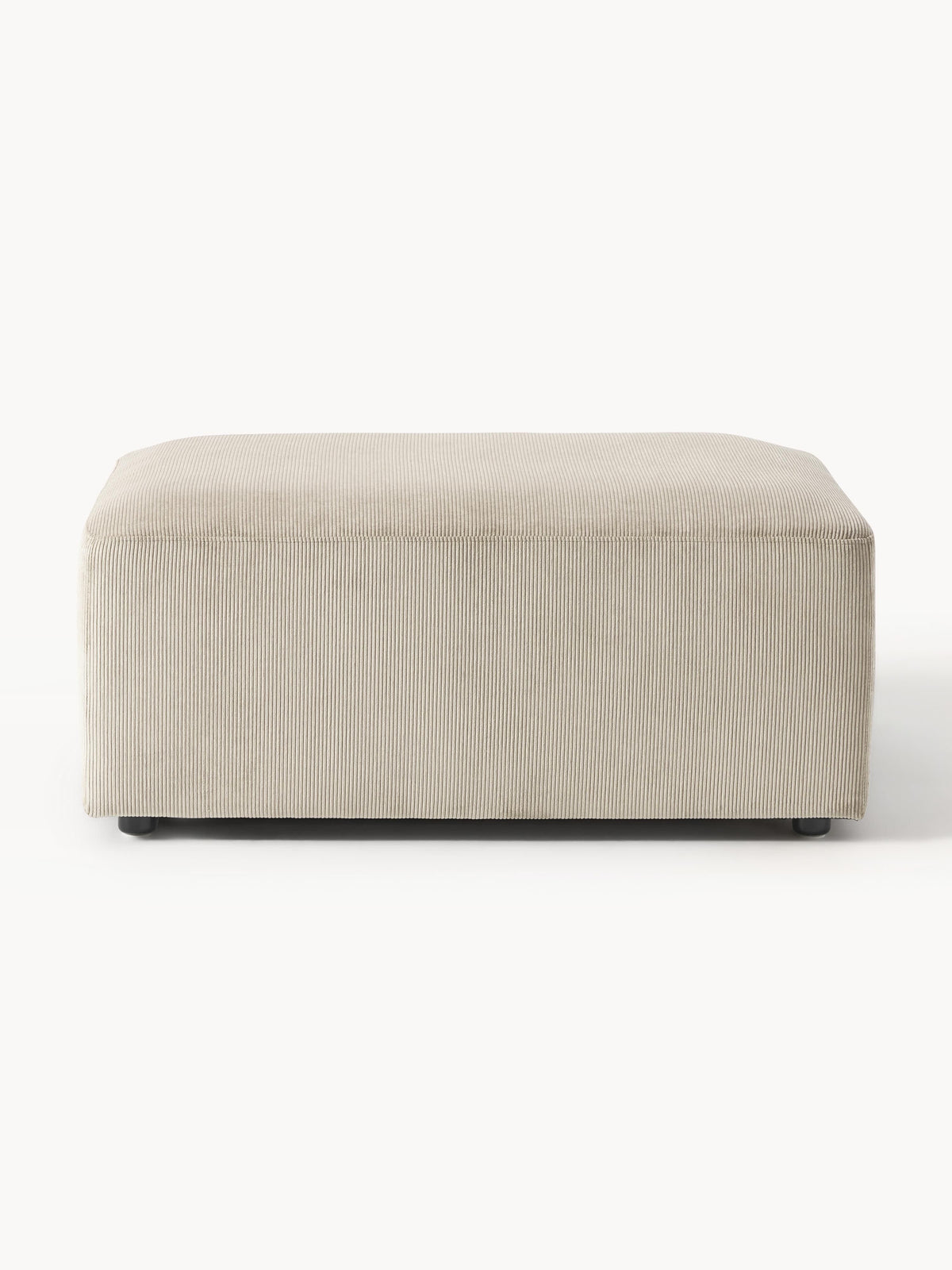 Melvara Stool in Corduroy, W 99 x D 72 cm