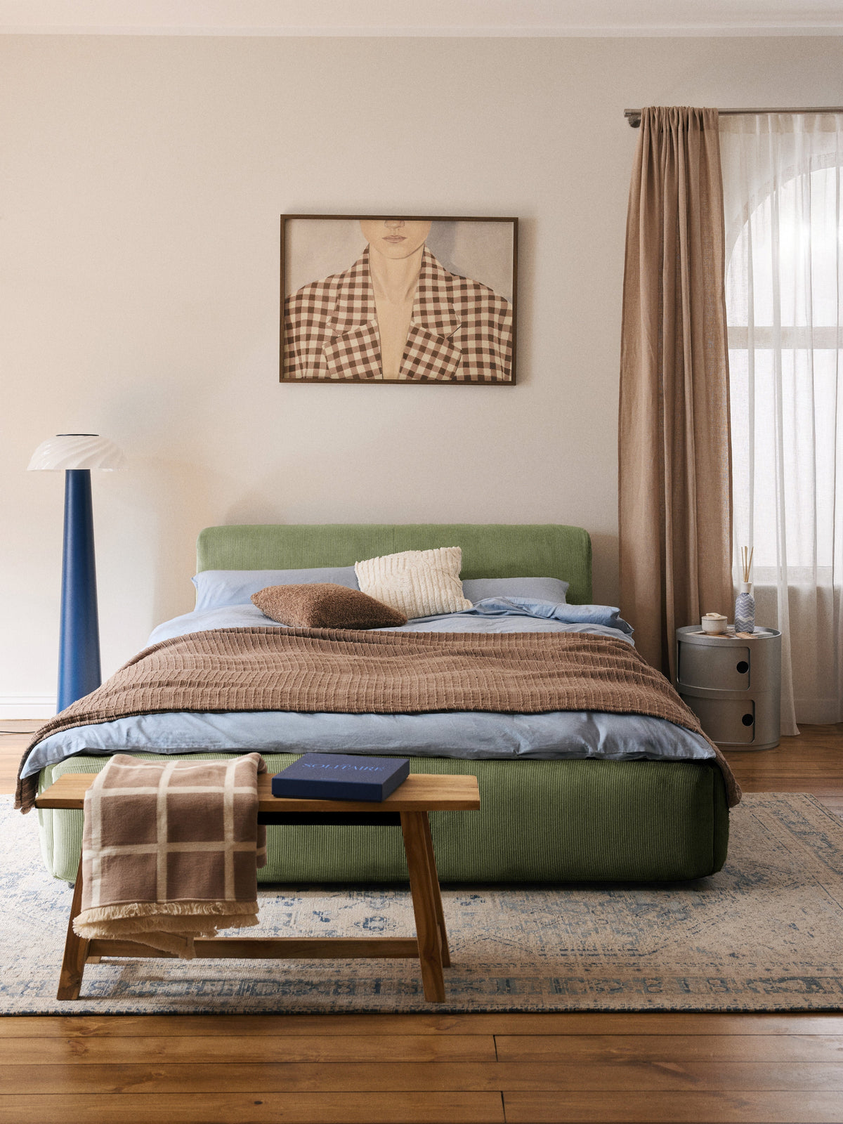 Melvara Upholstered Bed