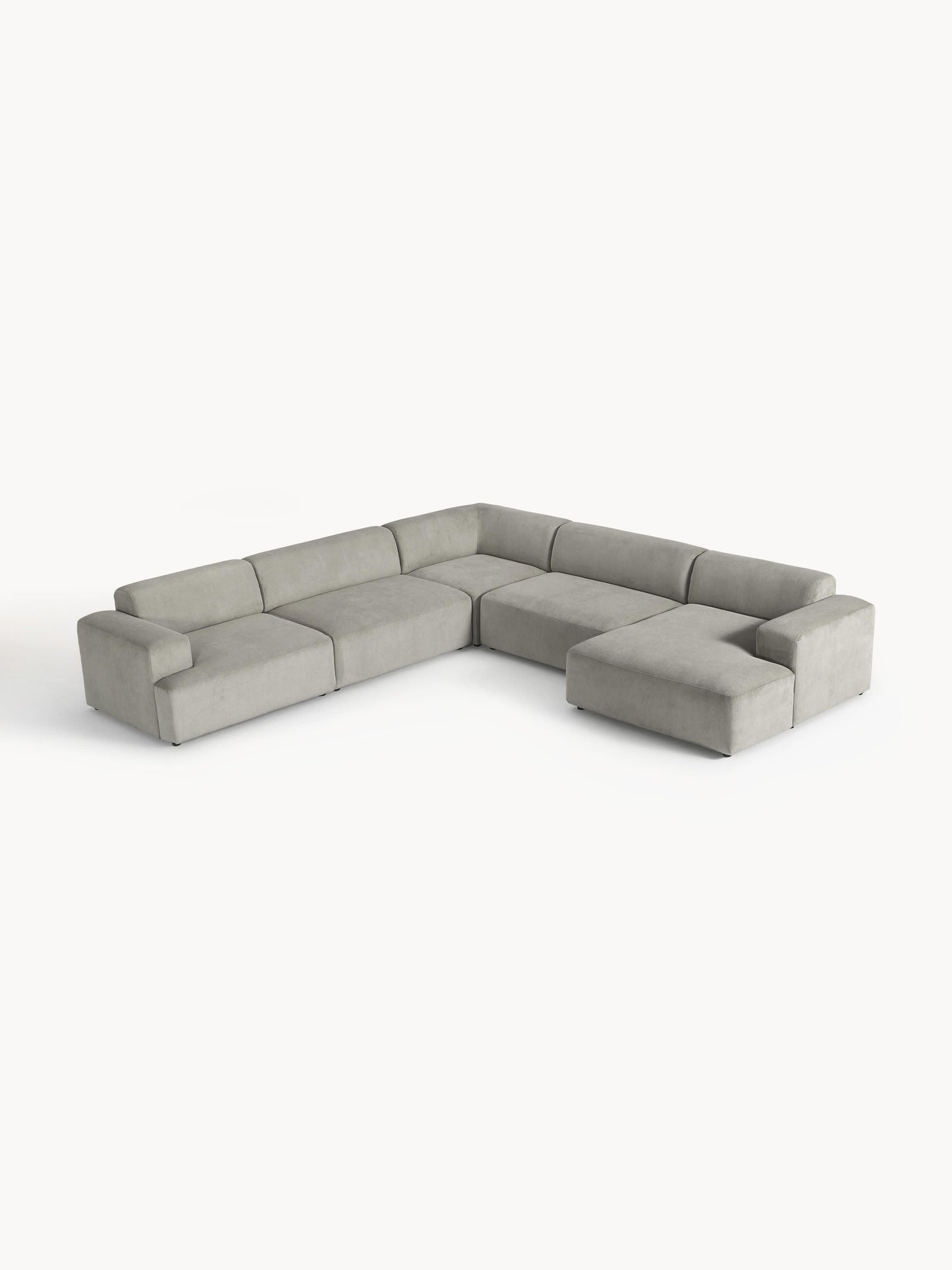 Melvara XL Corner Sofa in Corduroy