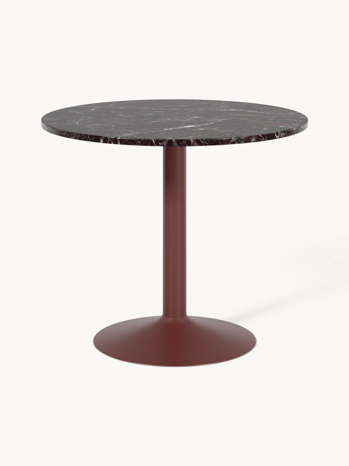 Milvora Round Marble Dining Table, Ø 90 cm