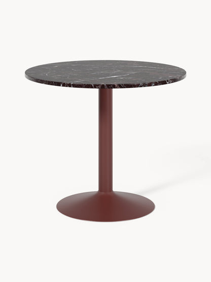 Milvora Round Marble Dining Table, Ø 90 cm