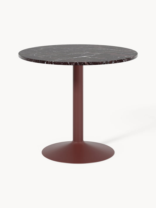 Milvora Round Marble Dining Table, Ø 90 cm