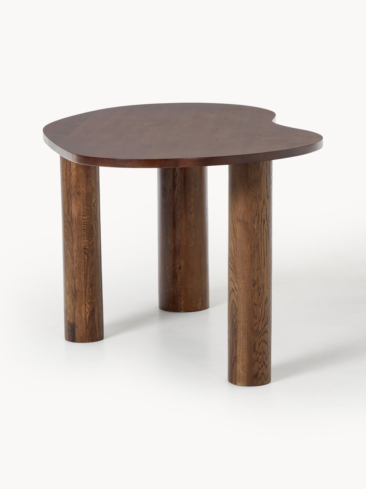Narvento Dining Table in Oak with Organic Shape, in Various Sizes