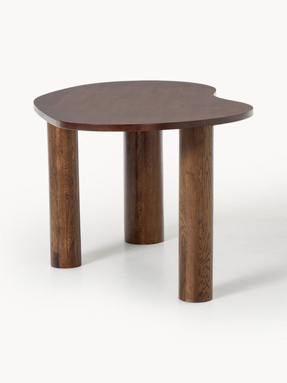 Narvento Dining Table in Oak with Organic Shape, in Various Sizes