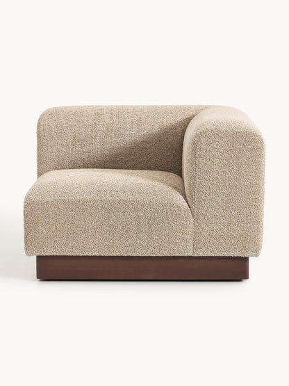 Natessia Teddy Bouclé Corner Module