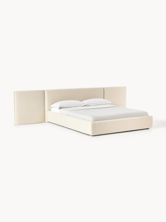 Ottavo Upholstered Bed with Folding Headboard
