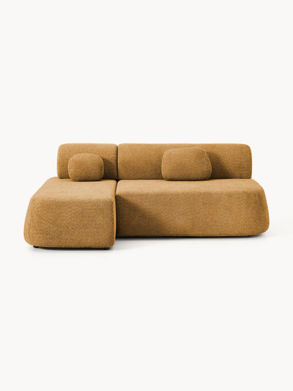 Paolenzo Sofa Bed in Teddy Bouclé with Storage