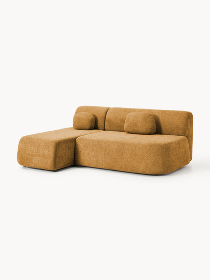 Paolenzo Sofa Bed in Teddy Bouclé with Storage