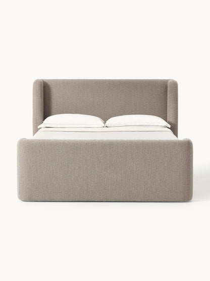 Perlora Bouclé Box Spring Bed