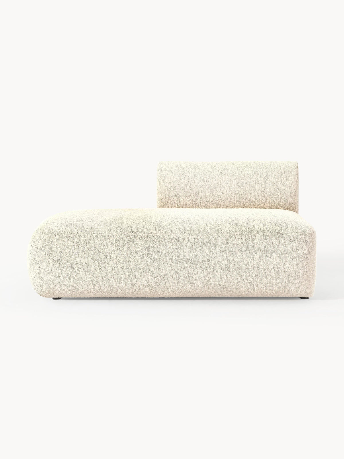Ravella Chaise Module in Bouclé