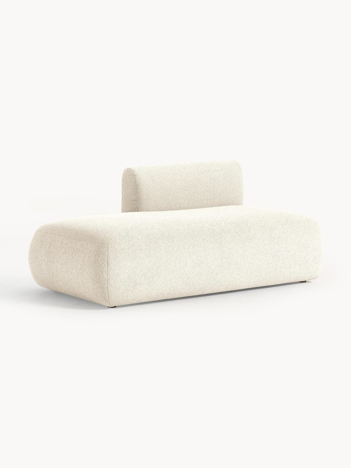 Ravella Chaise Module in Bouclé