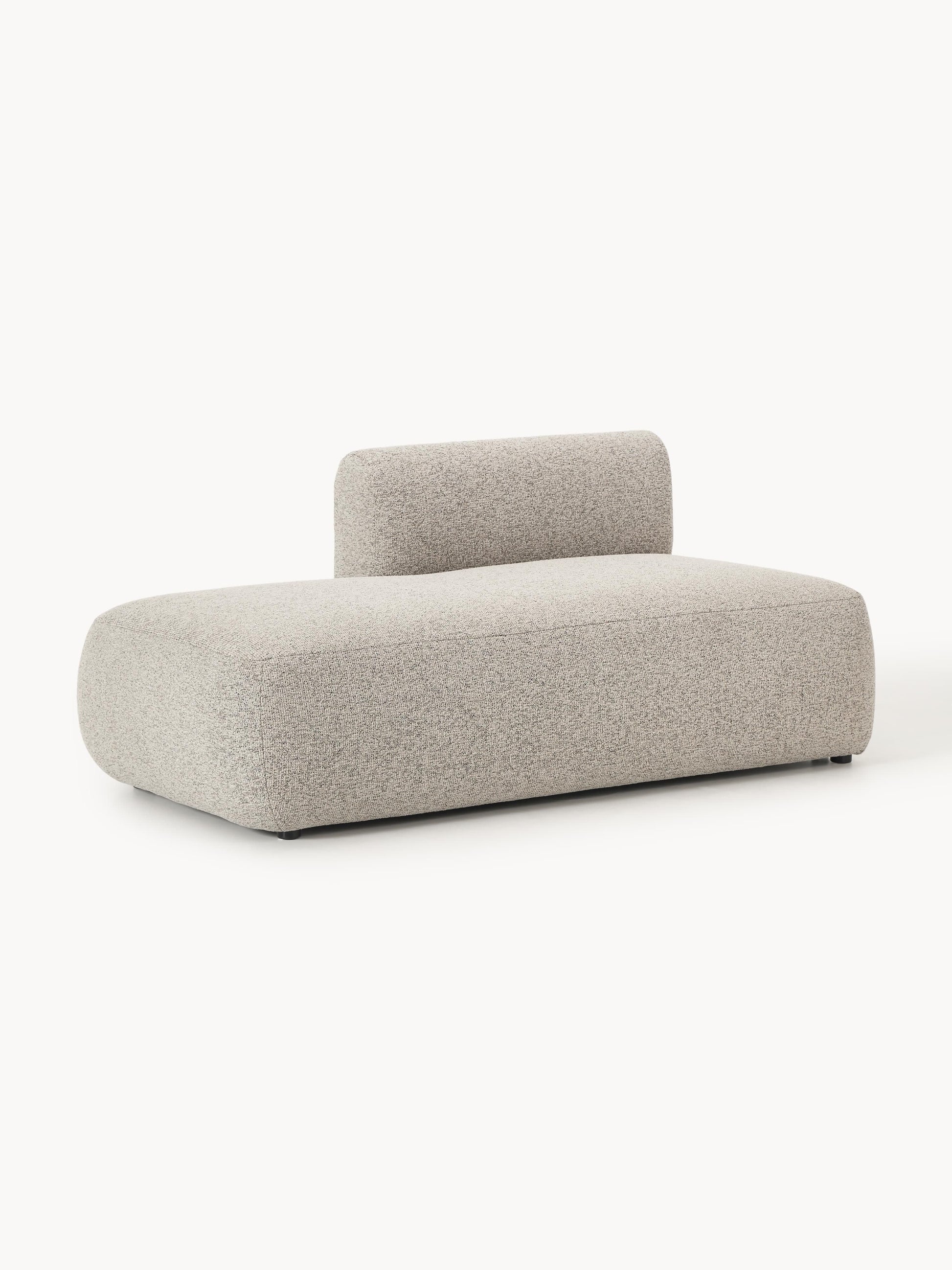Ravella Chaise Module in Bouclé