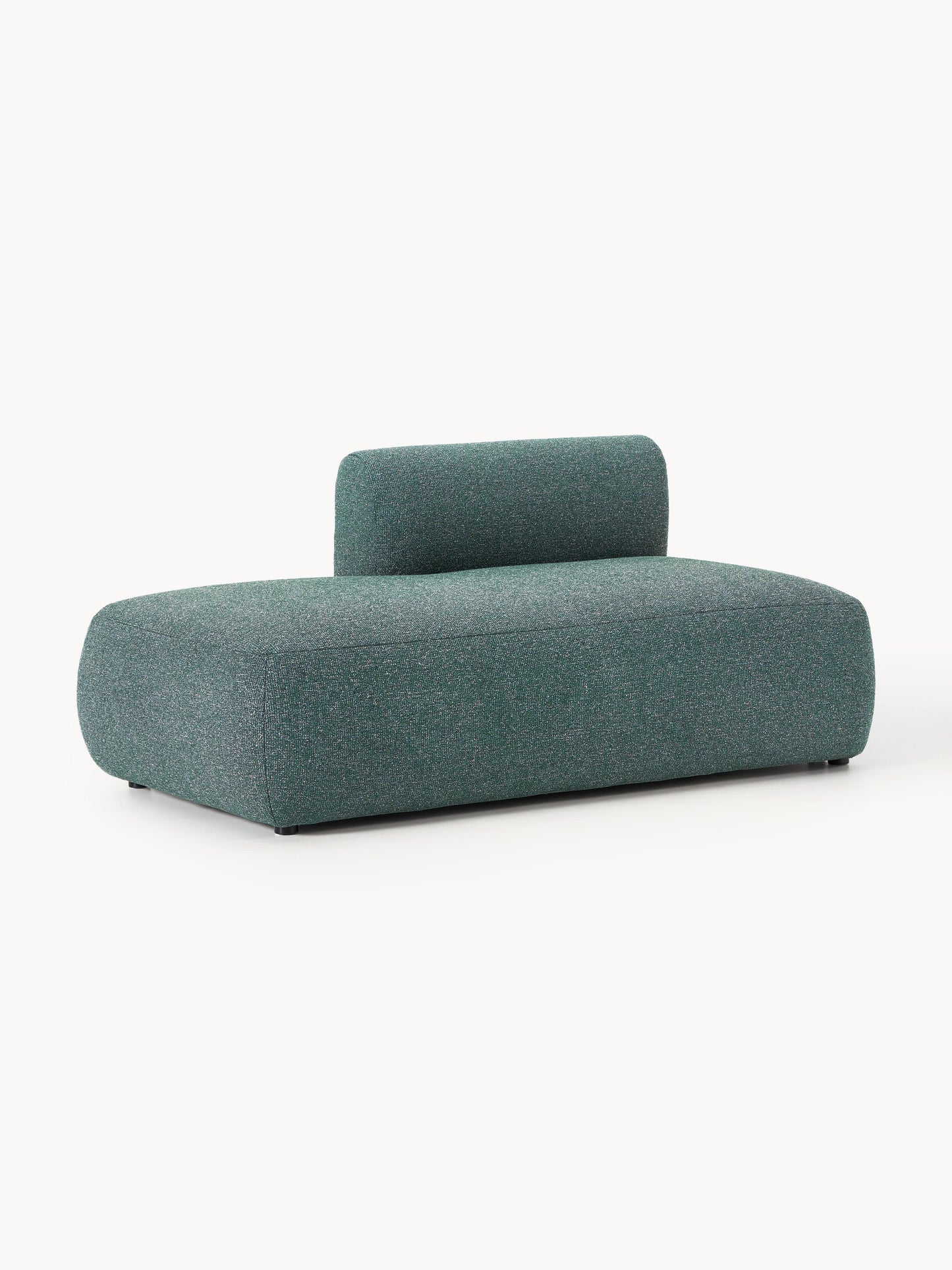 Ravella Chaise Module in Bouclé