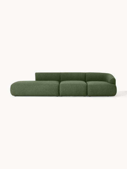 Ravella Modular Bouclé Chaise (2-Seater)