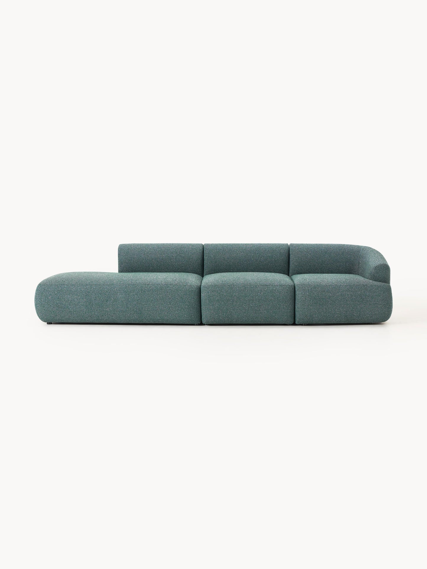 Ravella Modular Bouclé Chaise (2-Seater)