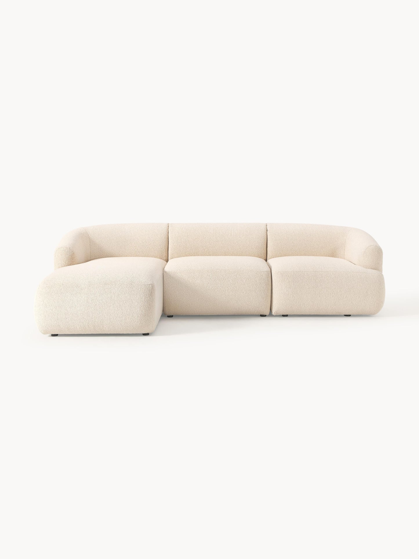 Ravella Modular Bouclé Corner Sofa (3-Seater)