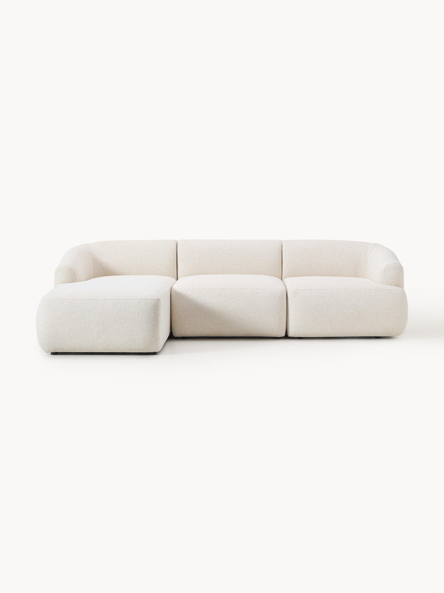 Ravella Modular Bouclé Corner Sofa (3-Seater)