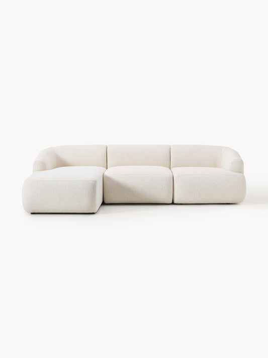 Ravella Modular Bouclé Corner Sofa (3-Seater)