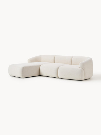 Ravella Modular Bouclé Corner Sofa (3-Seater)