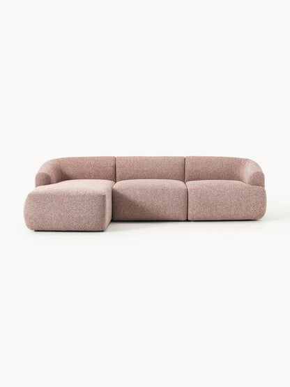 Ravella Modular Bouclé Corner Sofa (3-Seater)