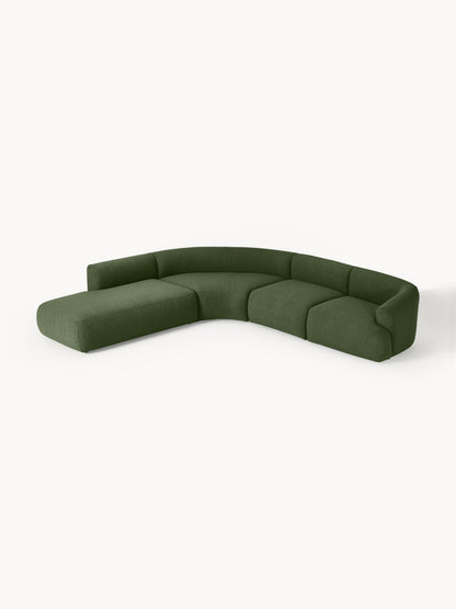 Ravella Modular Bouclé Corner Sofa (4-Seater)