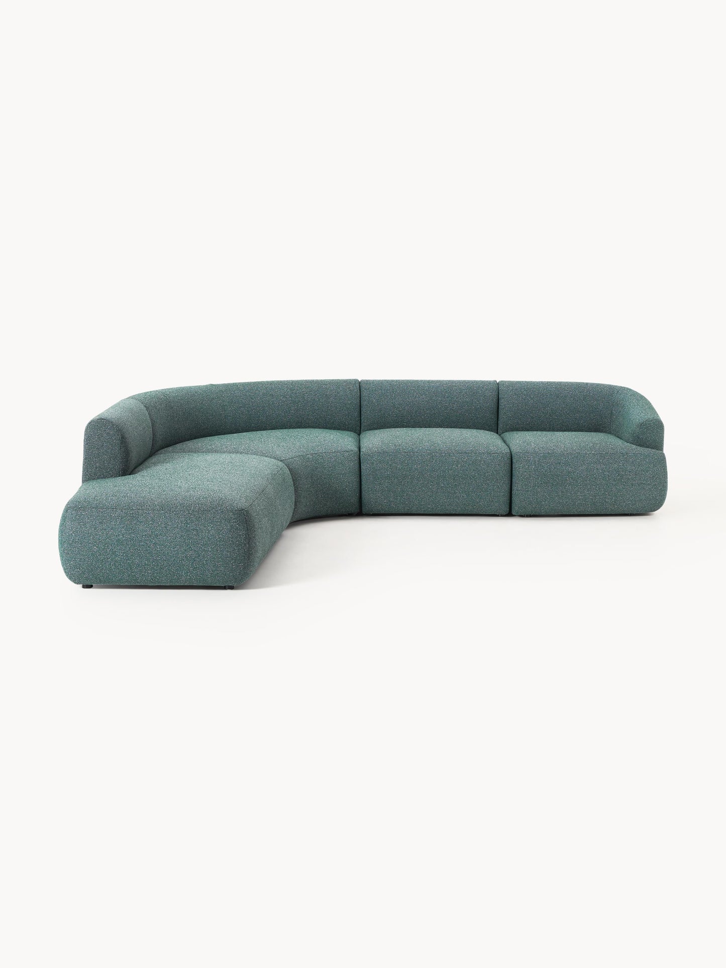 Ravella Modular Bouclé Corner Sofa (4-Seater)