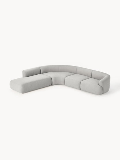 Ravella Modular Bouclé Corner Sofa (4-Seater)