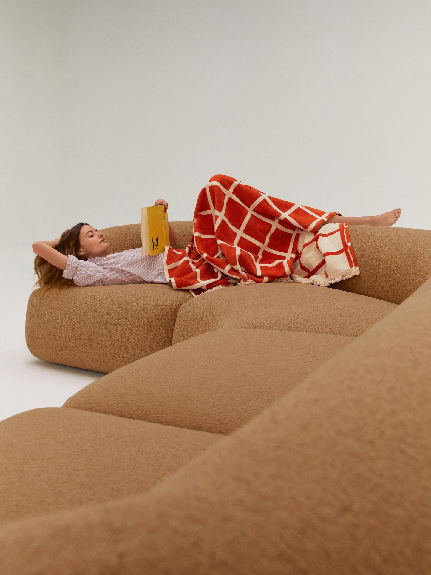 Ravella Modular XL Sofa in Bouclé